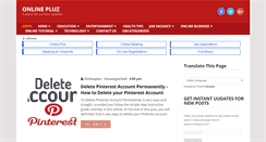 Desktop Screenshot of onlinepluz.com