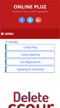 Mobile Screenshot of onlinepluz.com